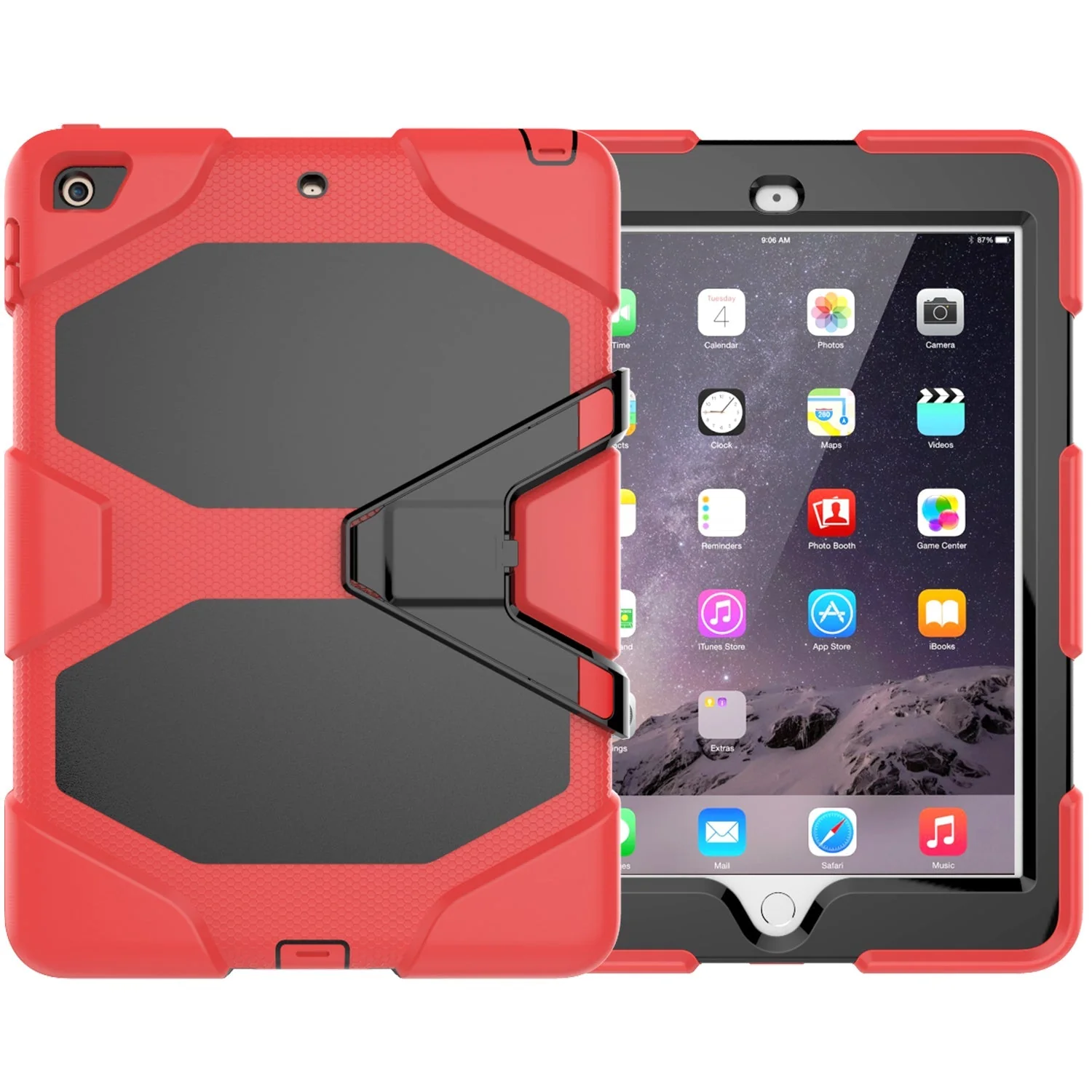 iPad 9.7 Case 2017 2018 Rugged Shockproof Case - Image 3