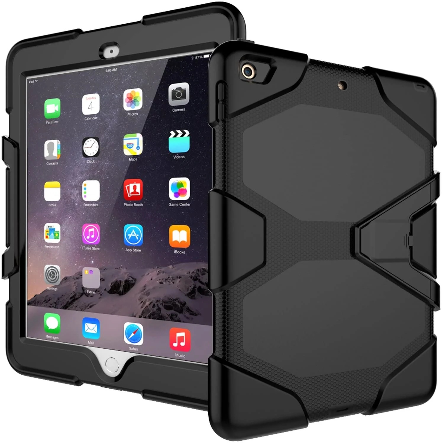 iPad 9.7 Case 2017 2018 Rugged Shockproof Case - Image 2