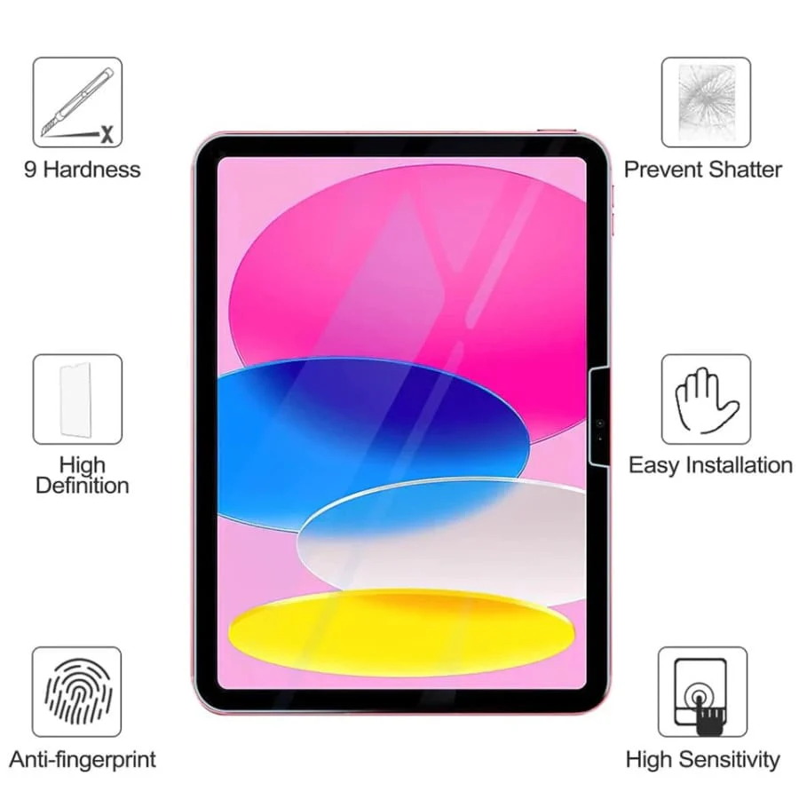iPad (A16) 11” (2025) / 
Screen Protector - iPad 10th Gen 10.9” (2022) (Pack of 2) - Image 3