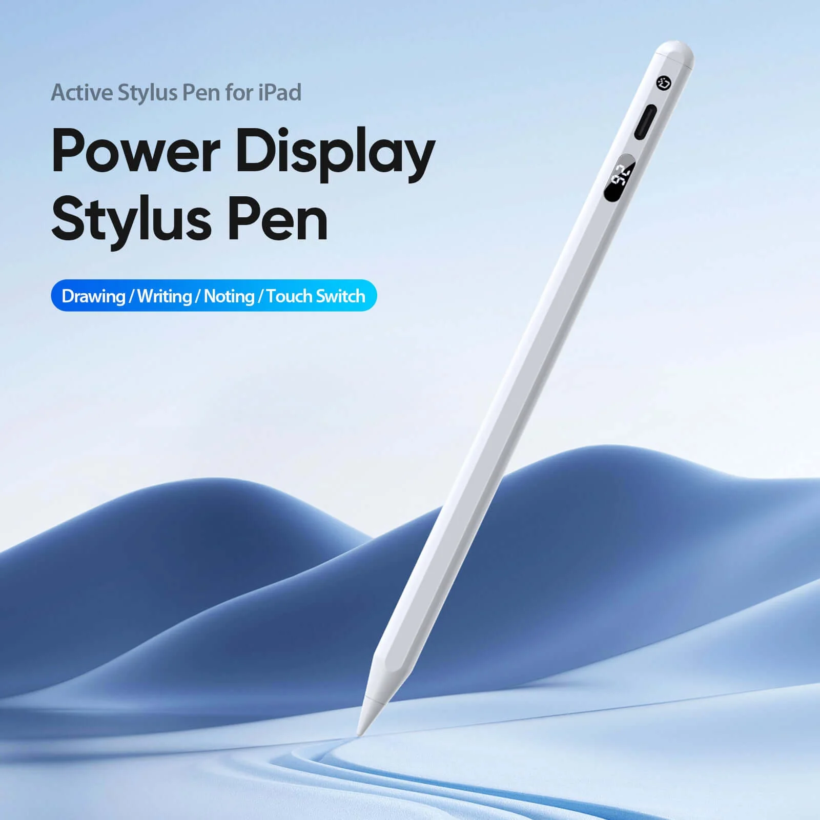 iPad Active Stylus Pen with Digital Display - Image 2