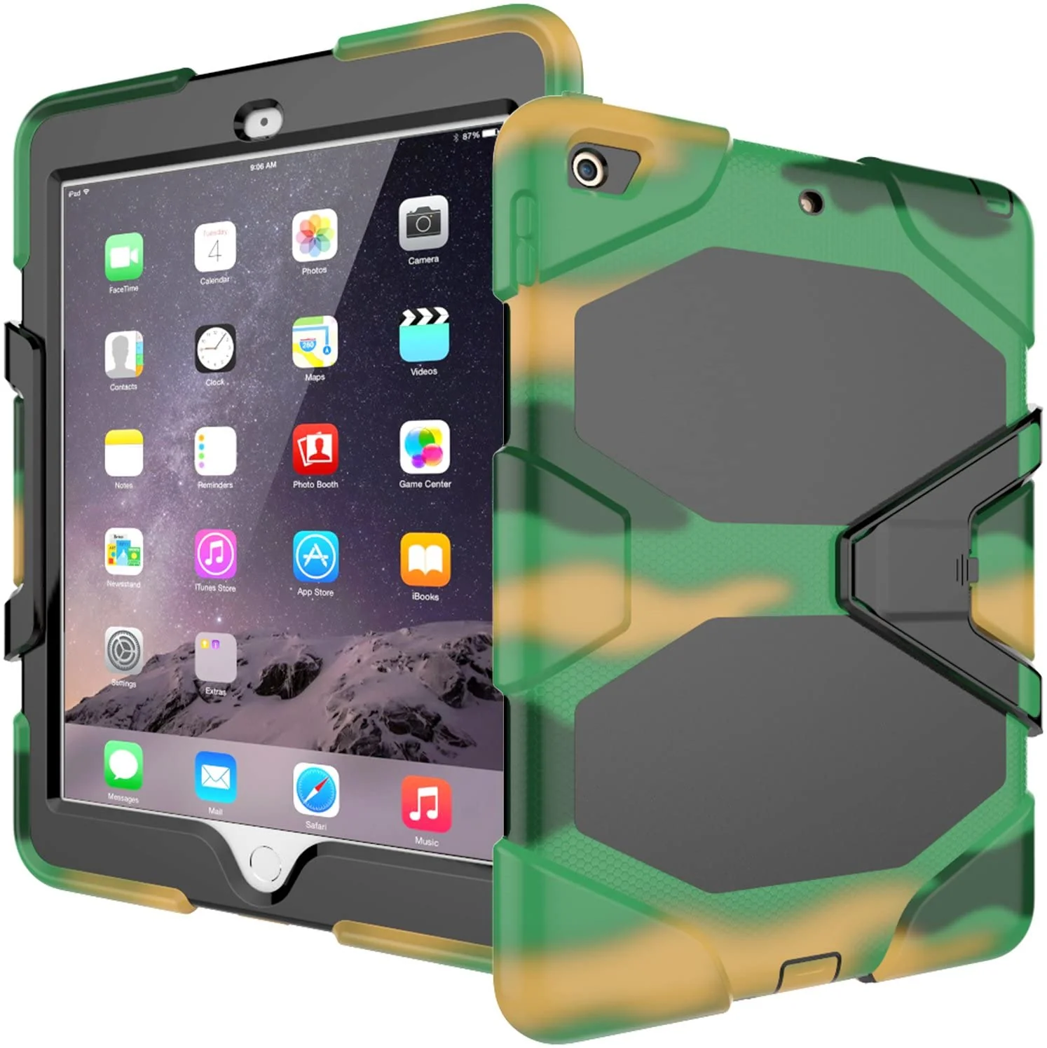 iPad Air Case Air 2 Case Cover Rugged Shockproof Case - Image 8