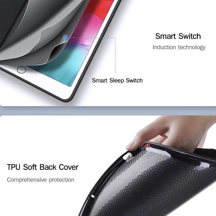 iPad mini 1, mini 2, mini 3 Cover (Black) - Image 4