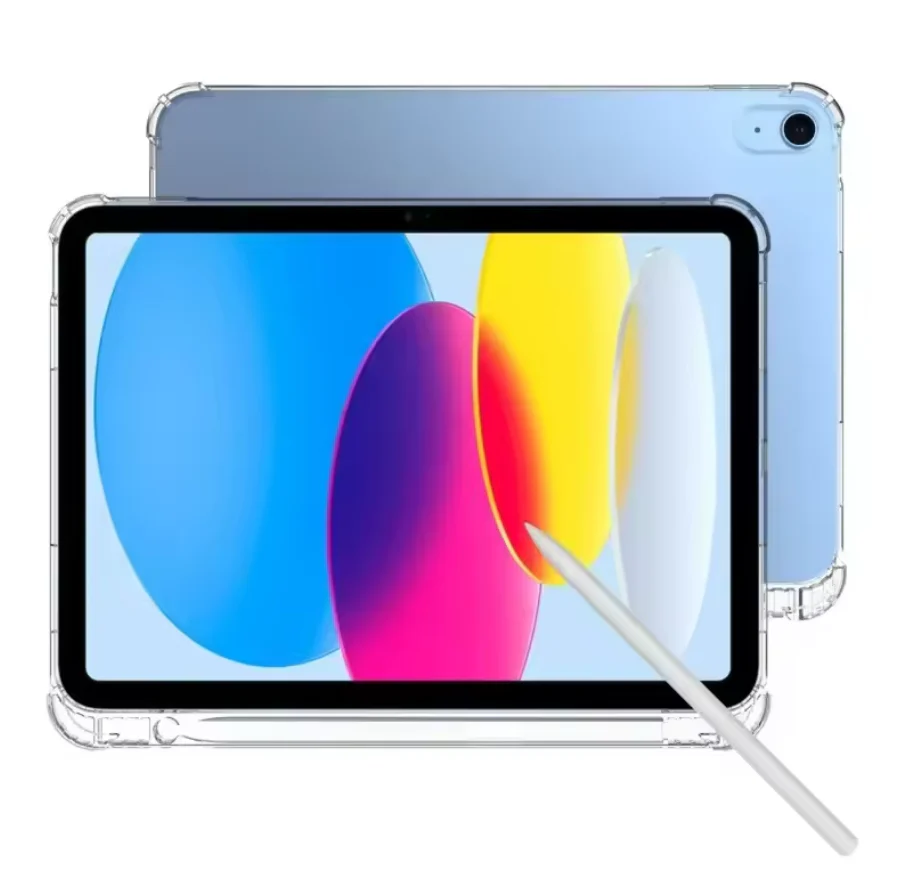 iPad Pro 12.9 (2018) Clear Case with Pencil Holder – Slim Transparent Back Cover - Image 4