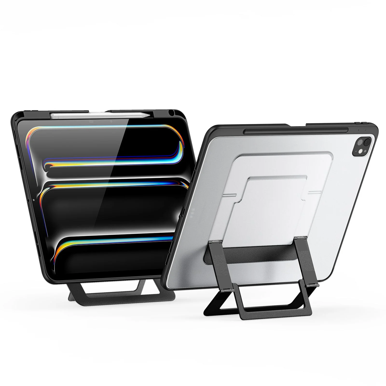 iPad Pro 13 2024/2025 Back Stand Case with Pencil Holder - Image 3