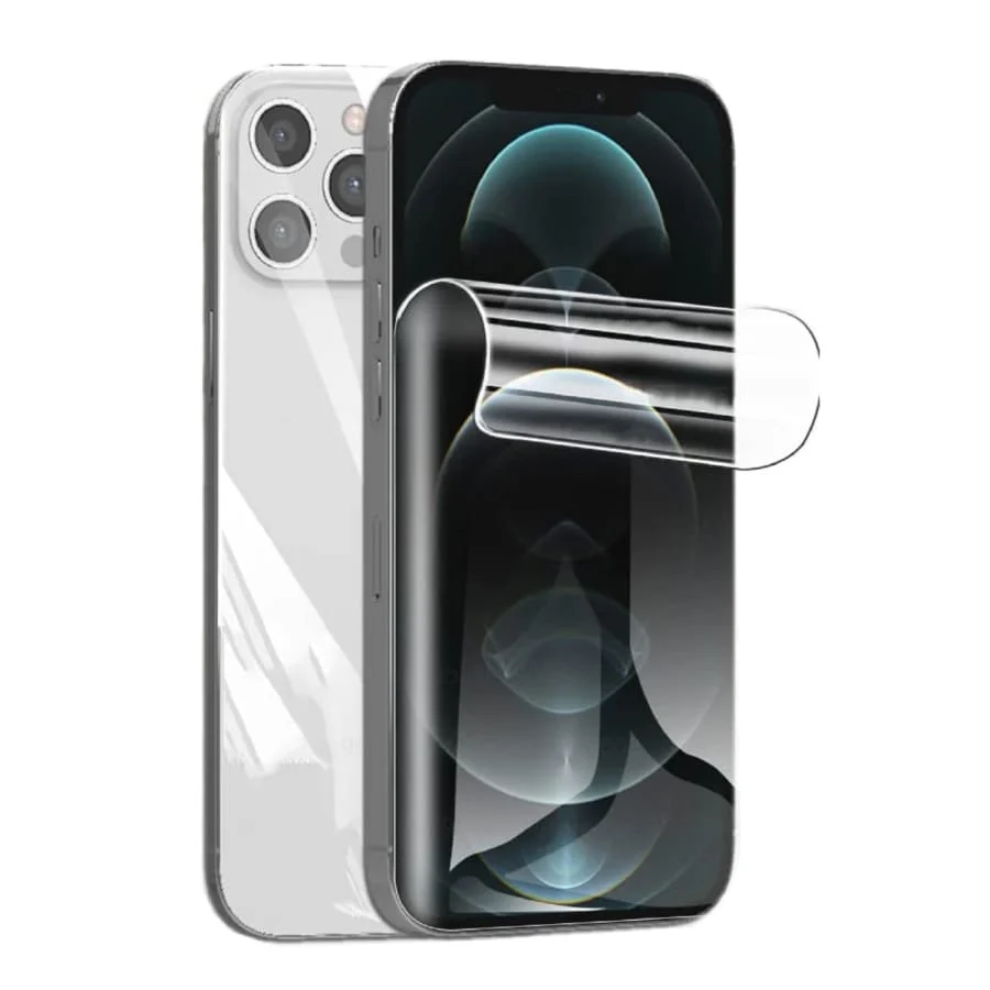 iPhone 12/iPhone 12 Pro (6.1”) Hydrogel Screen Protector