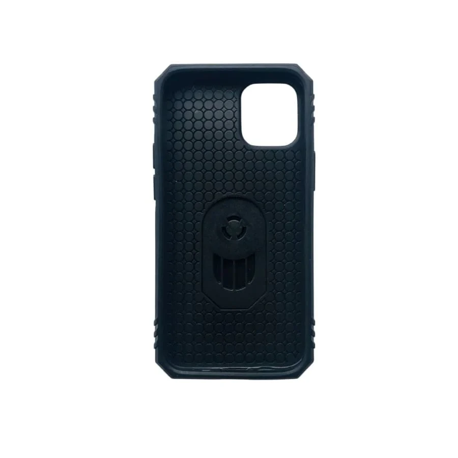 iPhone 12 Mini (5.4”) Rugged Armor Case (Black) - Image 3