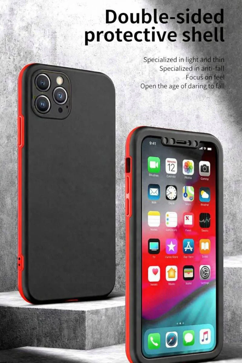 iPhone 12 Pro 360 Degree Case – 3-Piece Full Body Protection Cover - Image 3