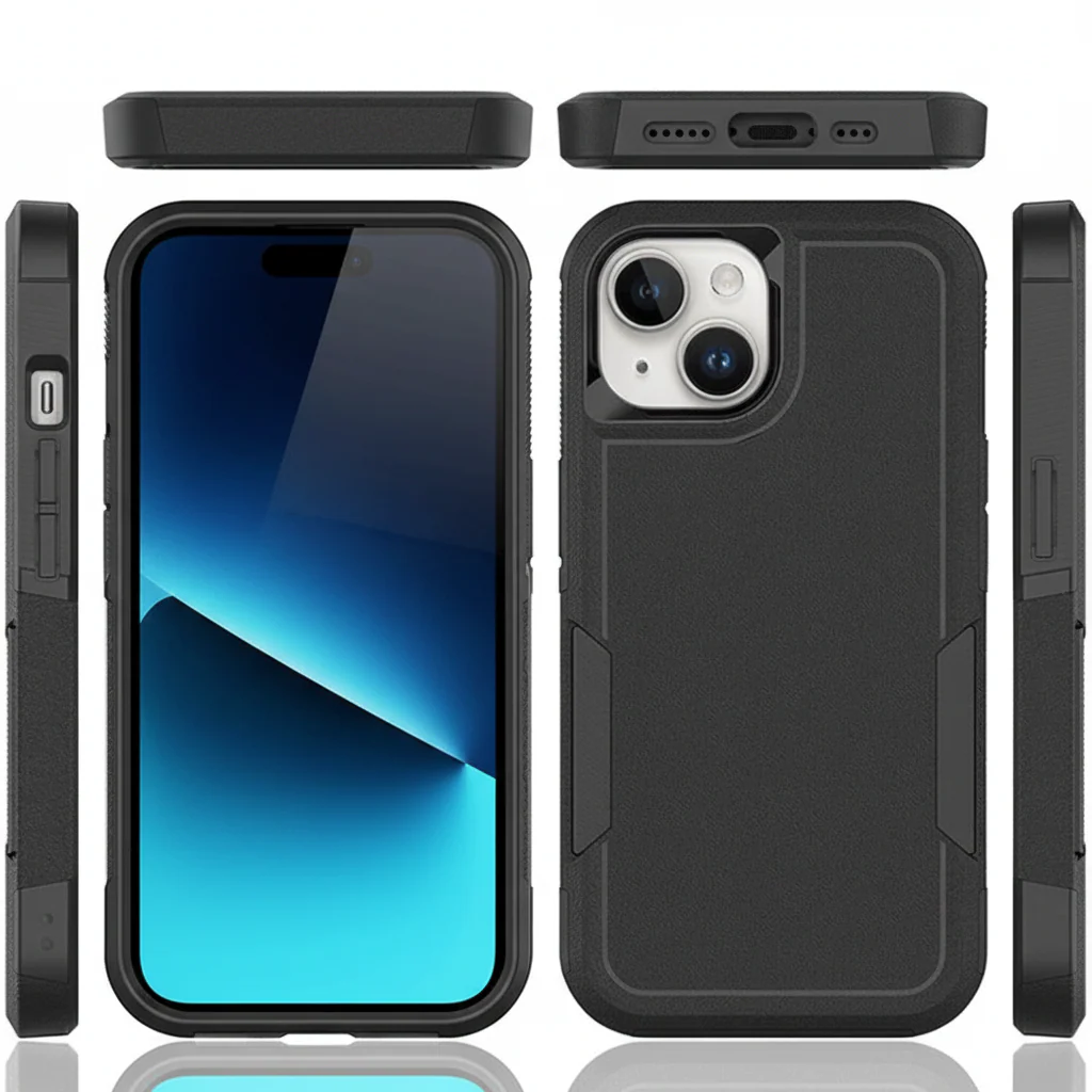 iPhone 13 Dual Layer Armor Hard Case - Image 2