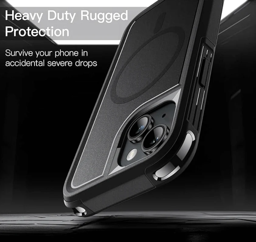 iPhone 13 MagSafe Case – Rugged Shockproof Heavy Duty Cover - Image 3