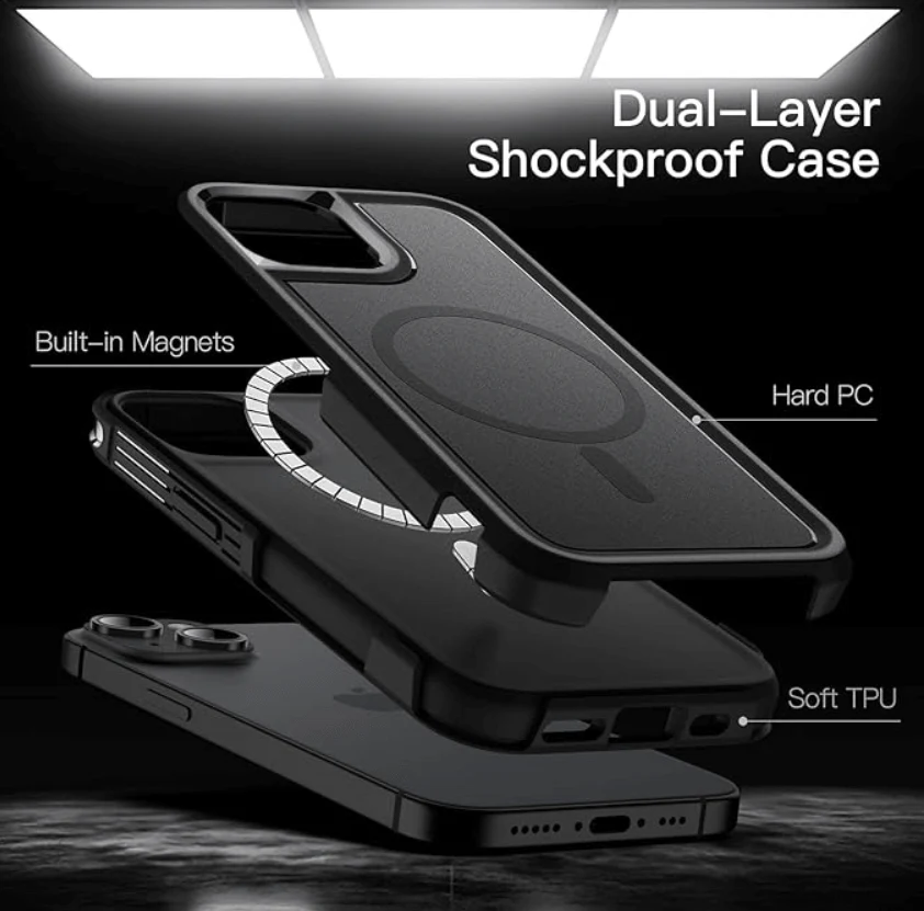 iPhone 13 MagSafe Case – Rugged Shockproof Heavy Duty Cover - Image 4