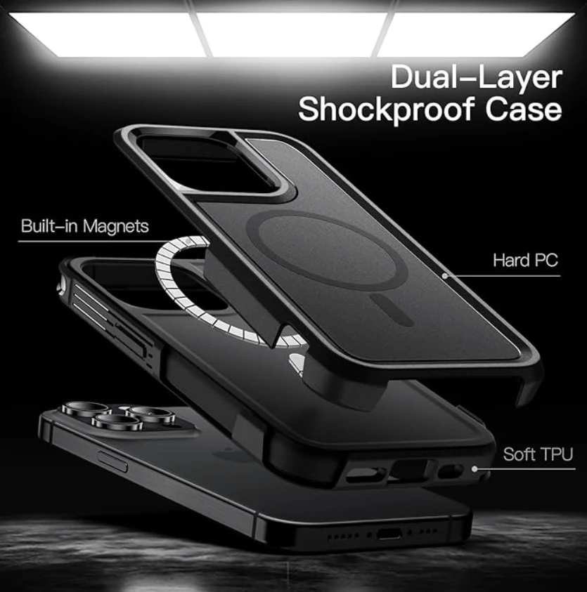 iPhone 14 Pro Max MagSafe Case – Rugged Shockproof Heavy Duty Cover - Image 3