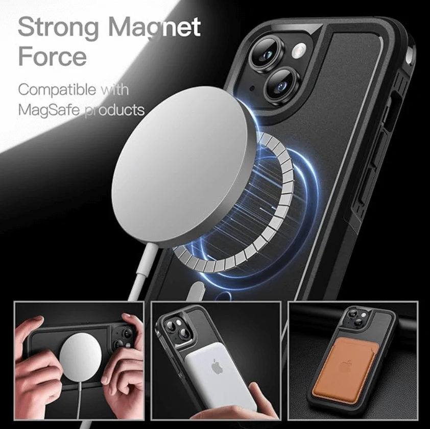 iPhone 15 MagSafe Case – Rugged Shockproof Heavy Duty Cover - Image 5