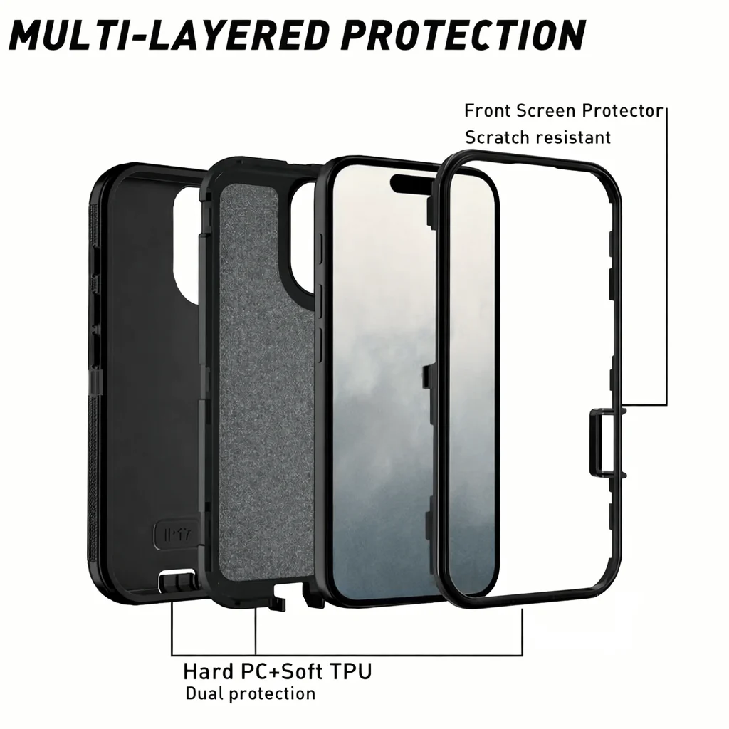 iPhone 16 Pro Heavy Duty Shockproof Case - Image 5