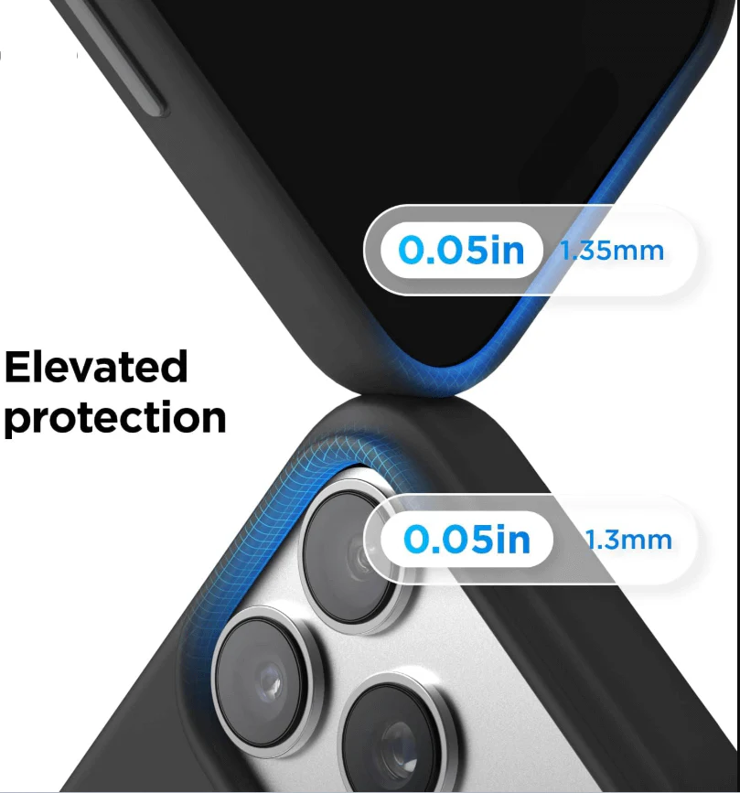 iPhone 17 Pro Max Black Silicone Case – Soft Protective Cover - Image 2