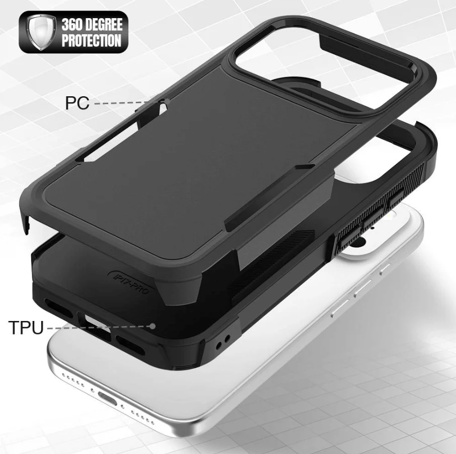 iPhone 17 Pro Max Dual Layer Armor Hard Case - Image 4