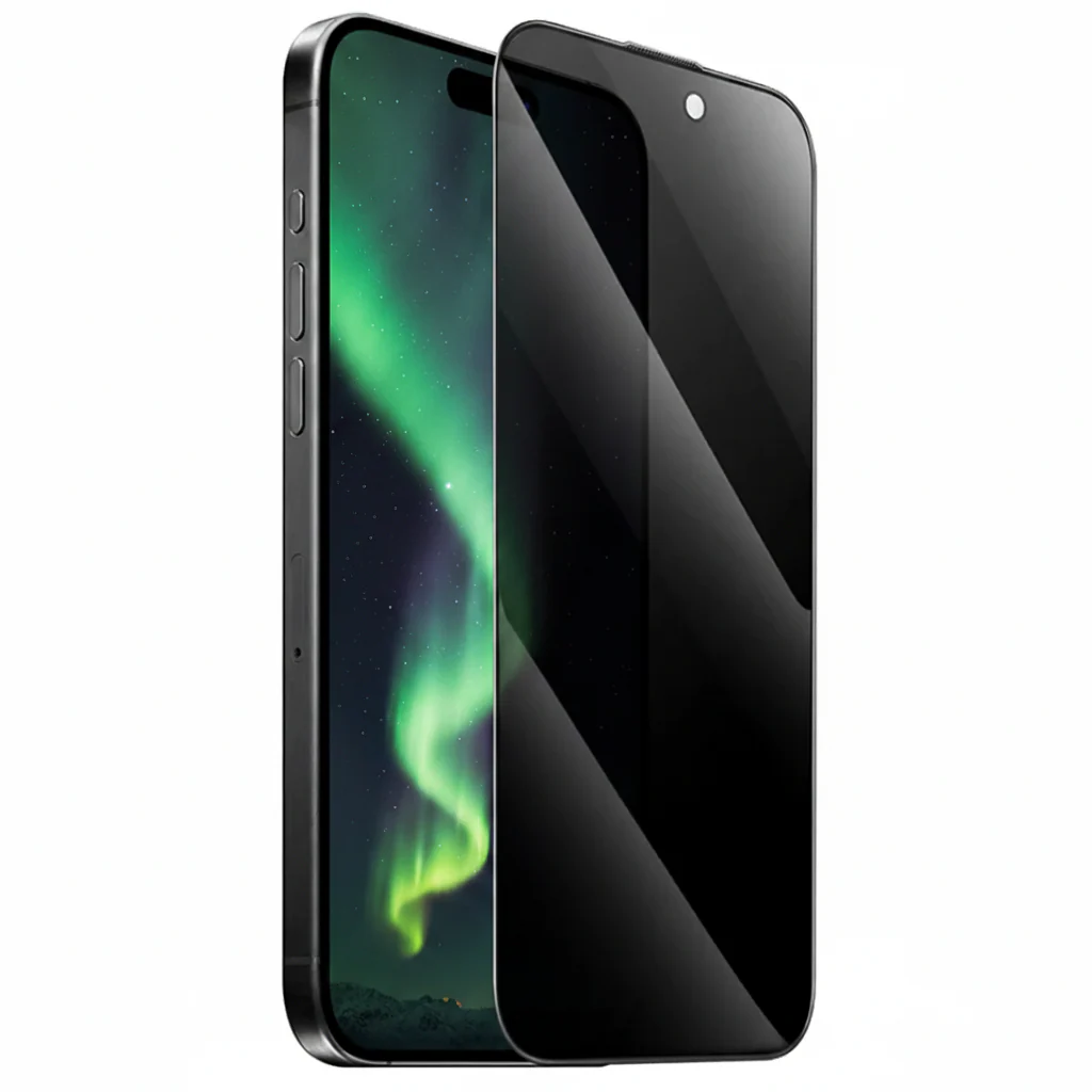 iPhone 17 Pro Privacy Tempered Glass Screen Protector – 9H Anti-Spy