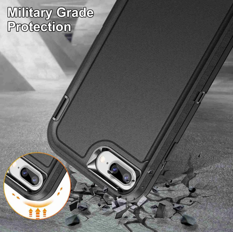 IPhone 8 Plus Triple Layer Armor Hard Case - Image 6