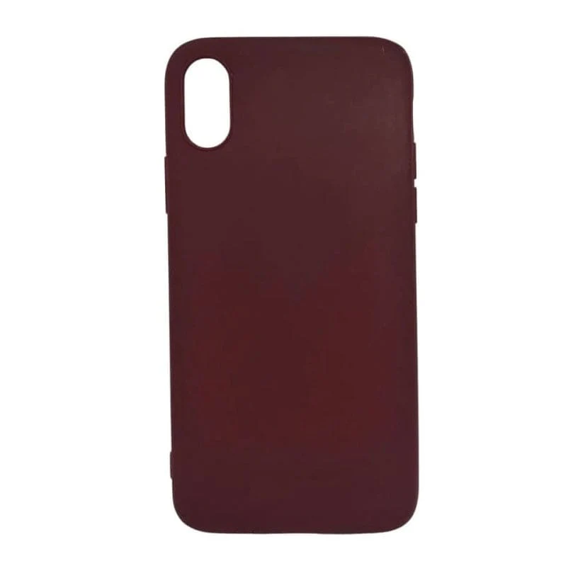 iPhone X / XS Case (Maroon)