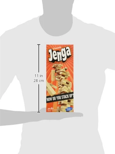 Jenga Classic Block Stacking Game - Image 4