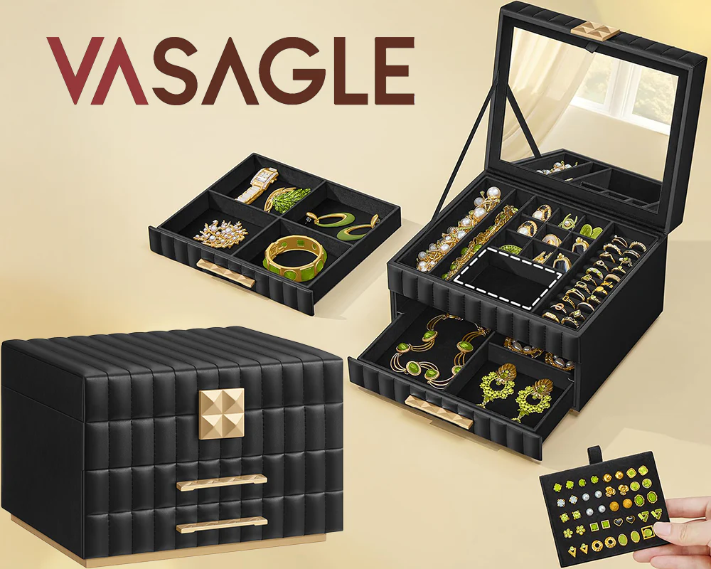 Jewellery Box with Mirror - Image 7