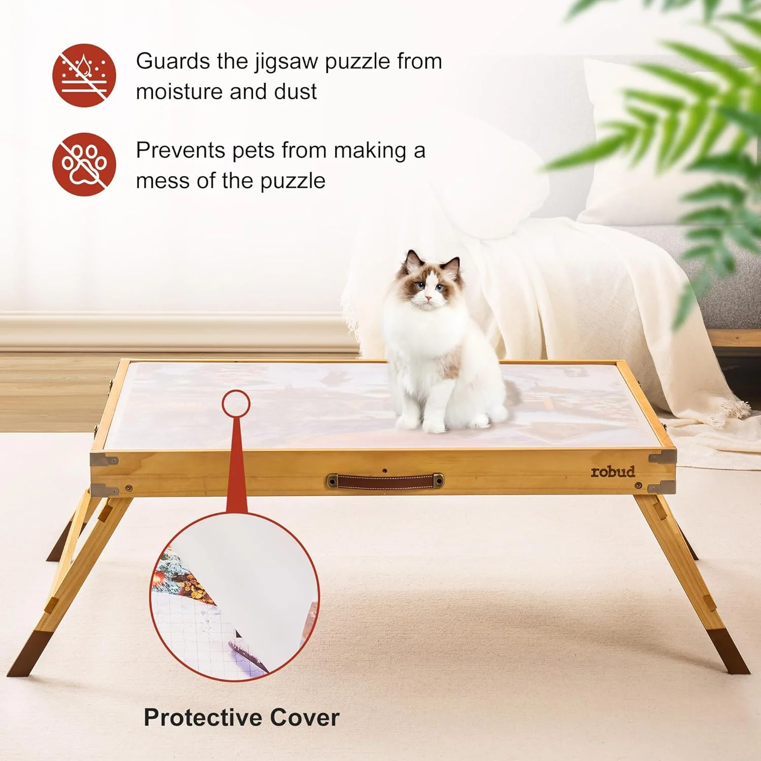 Jigsaw Puzzle Board Wooden 1500 pcs - Image 7