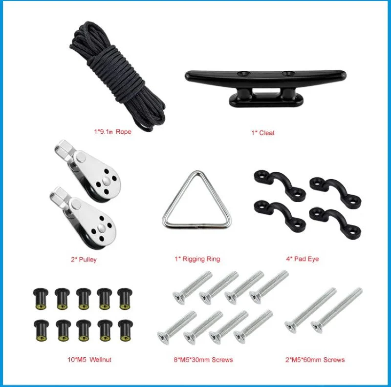 Kayak Canoe Anchor Trolley Kit - Image 5