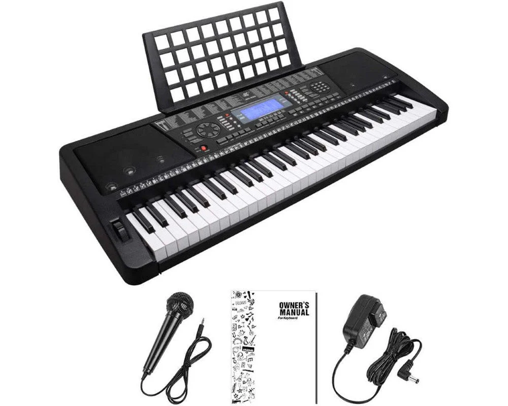 Keyboard Piano 61 Key LCD Display - Image 2