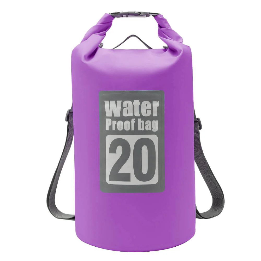 Kids & Adults Waterproof Dry Bag Rucksack | 20L | Non Transparant - Image 11