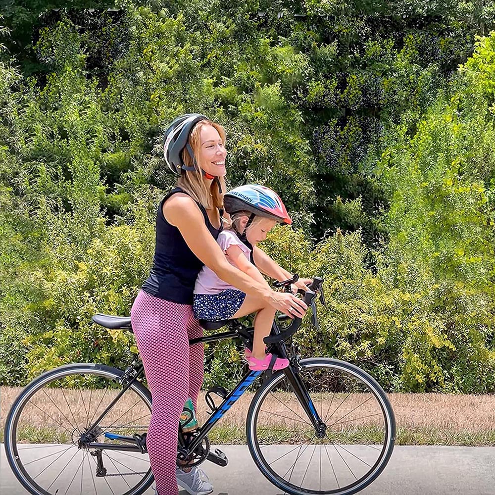 Kids Bike Seat and Handlebar Pack (2-5 years) Mounted Bicycle Saddle Seat child’s  Seat child Bike Seat - Image 14
