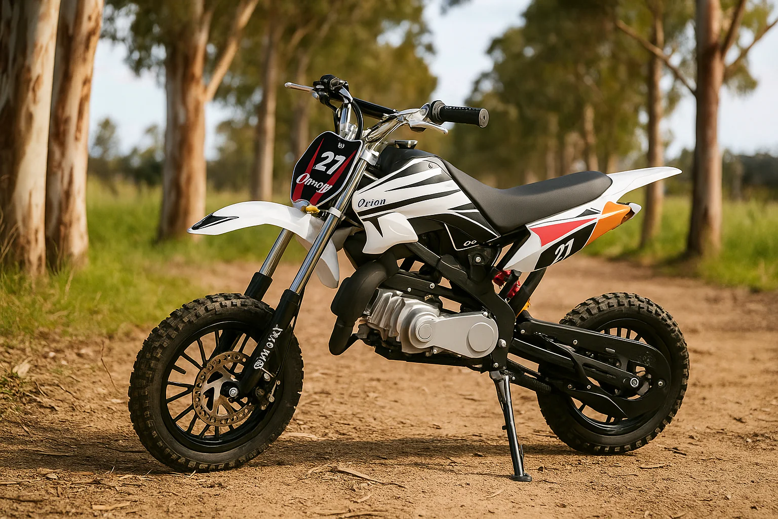 Kids Mini Dirt Bike 49cc Petrol - Image 6