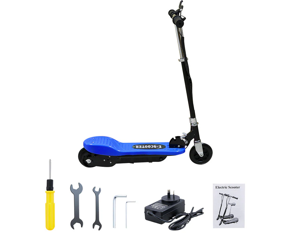 KIDS ELECTRIC SCOOTER Blue - Image 4