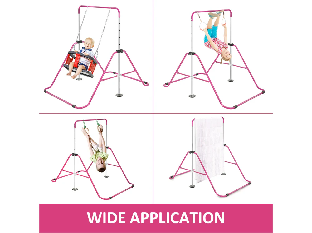 Kids Gymnastic Bar Horizontal High Bar Monkey Kip Bar Training Bar - Image 10
