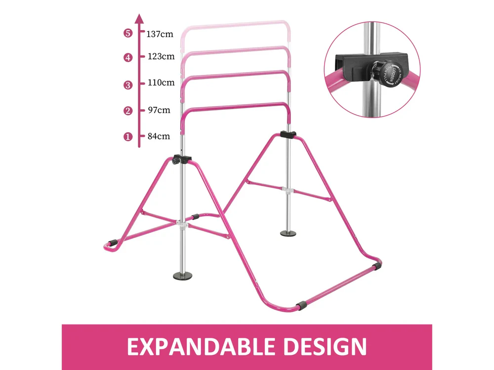 Kids Gymnastic Bar Horizontal High Bar Monkey Kip Bar Training Bar - Image 12