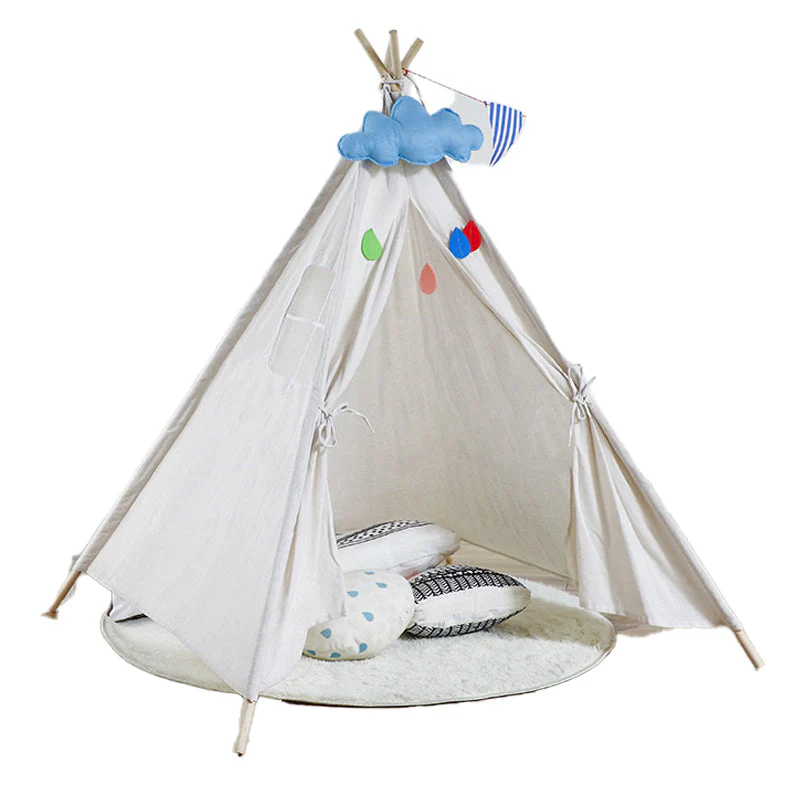 Kids Play Tent Cotton Canvas - Image 2