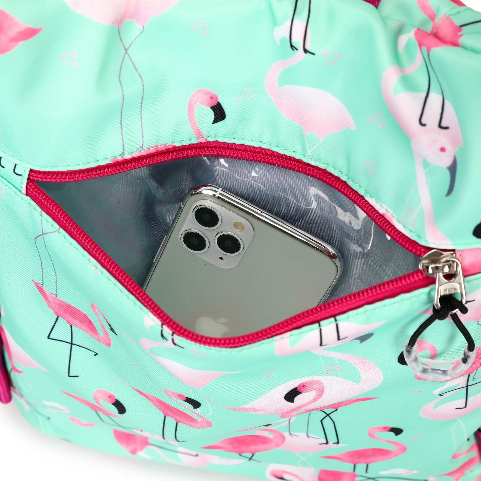 Kids Waterproof Swimming Bag - Flamingo - Image 11