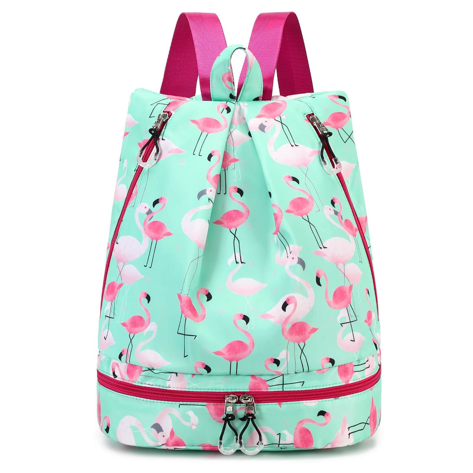 Kids Waterproof Swimming Bag - Flamingo - Image 3