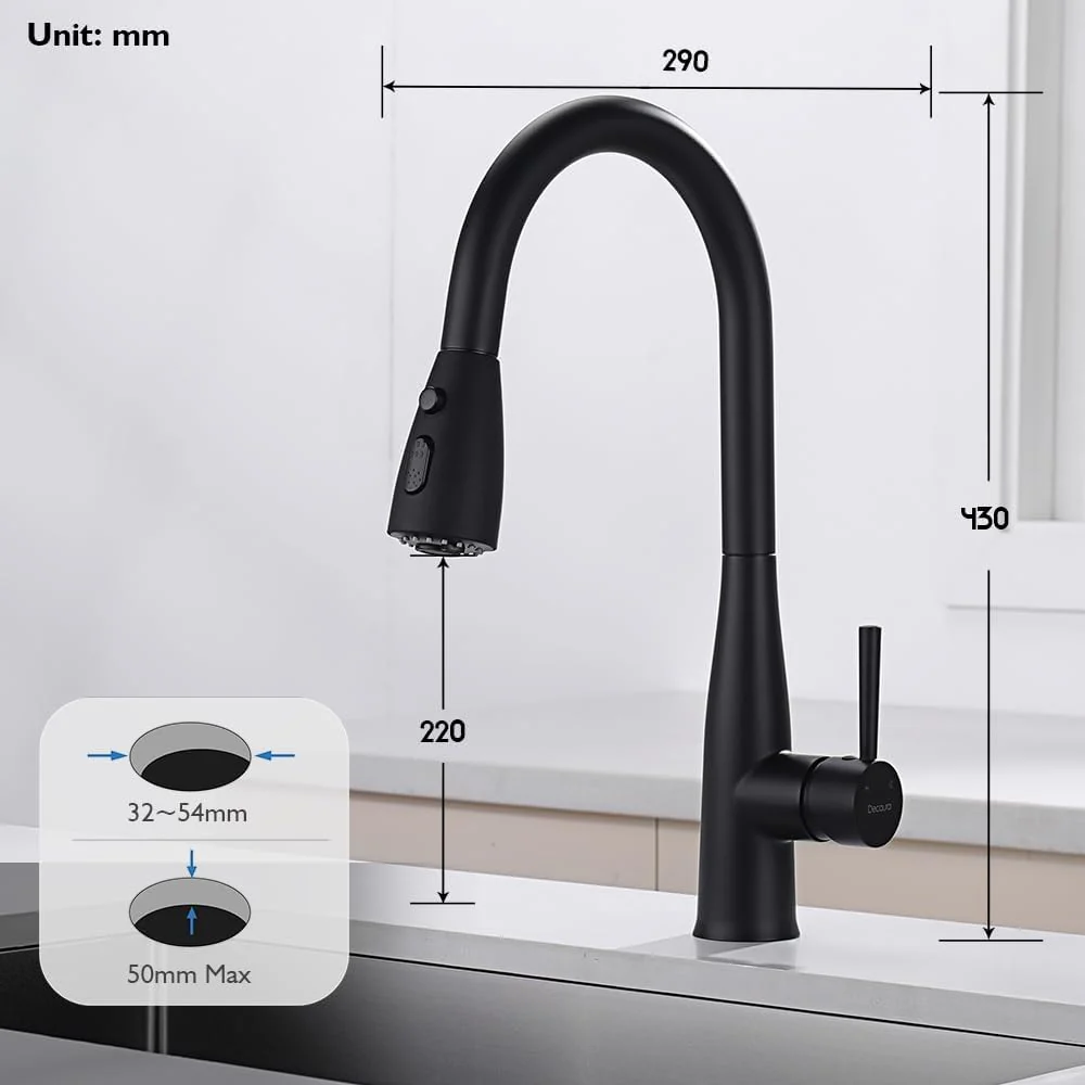 Kitchen Faucet Sink Mixer Tap - Image 11