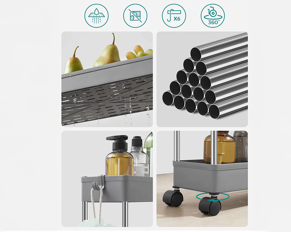 Kitchen Storage Trolley - Image 5