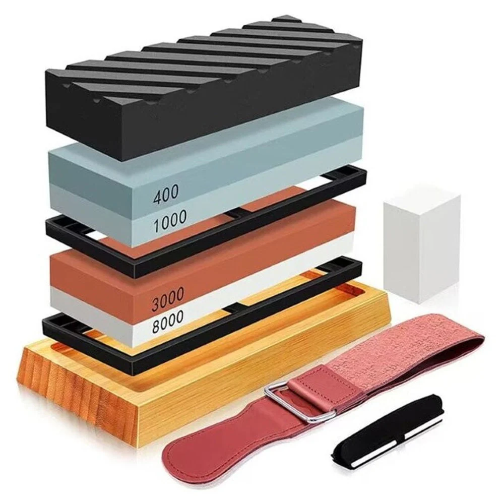 Knife Sharpener Whetstone Kit