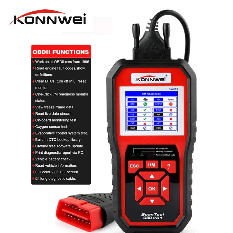 KONNWEI KW850 OBD2 Scanner - Image 6