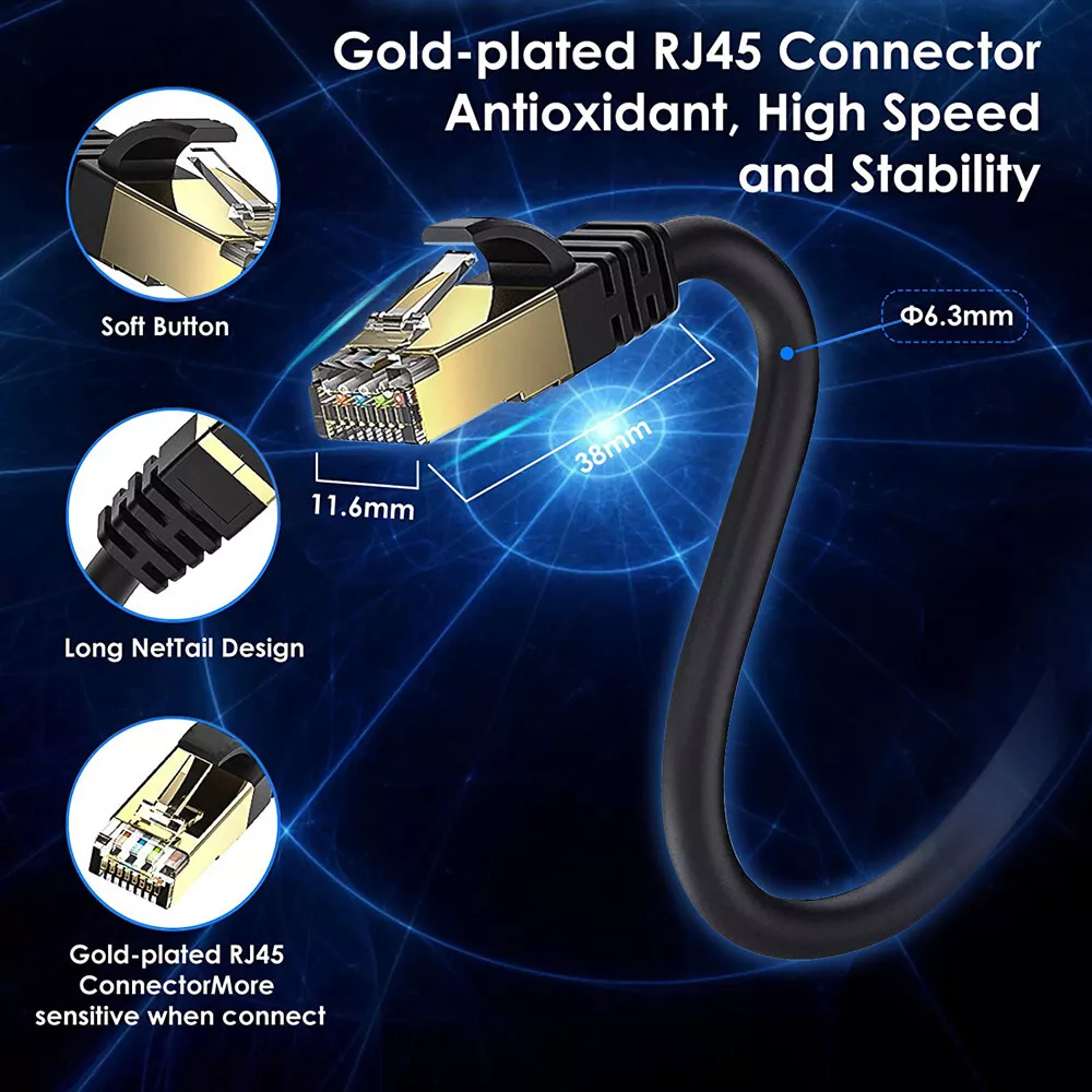LAN Cable CAT 7 Ethernet Cable 3 Meter - Image 8