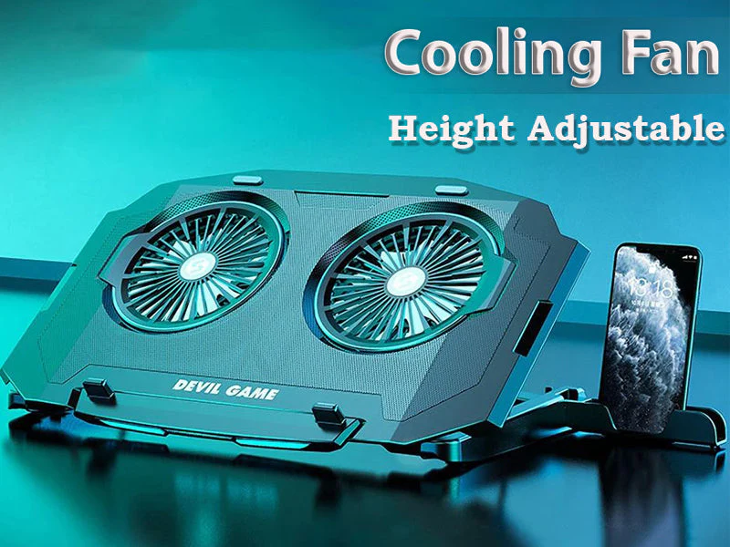Laptop Cooler Gaming Cooling Pad - Image 17