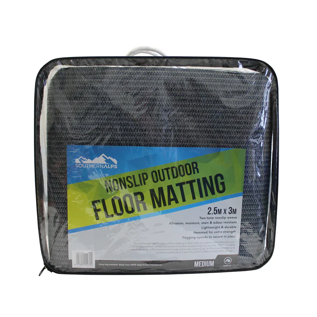 Large Floor Mat - Blue and Grey 2.5m x 6m - Southern Alps - Image 2