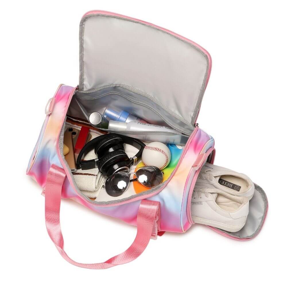 Large Gradient Women's and Girls Duffle Bag - Image 4