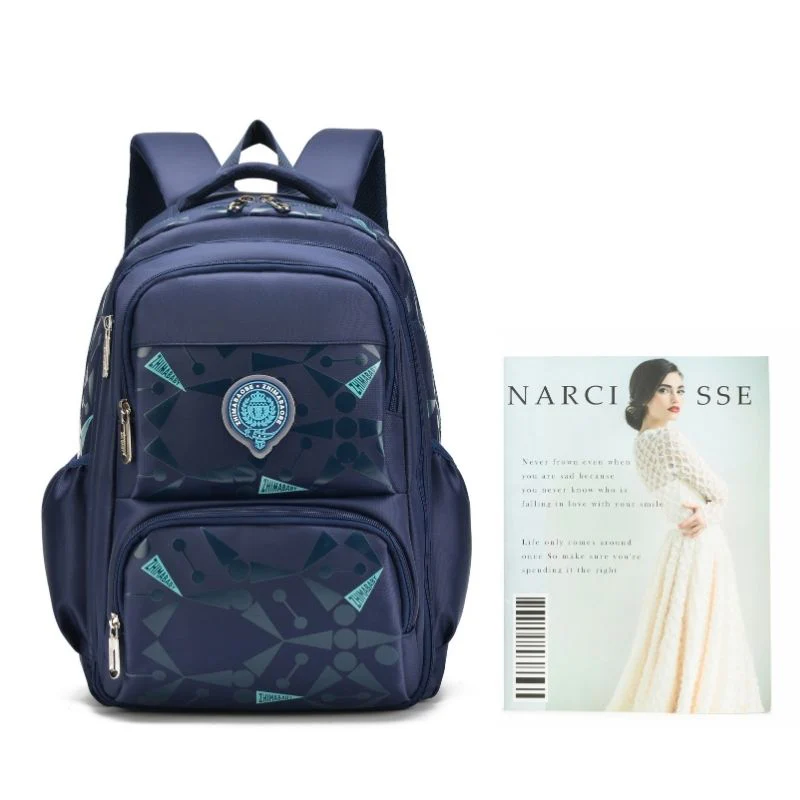 Large School Bag for Boys & Kids Backpack - British Style - Image 2