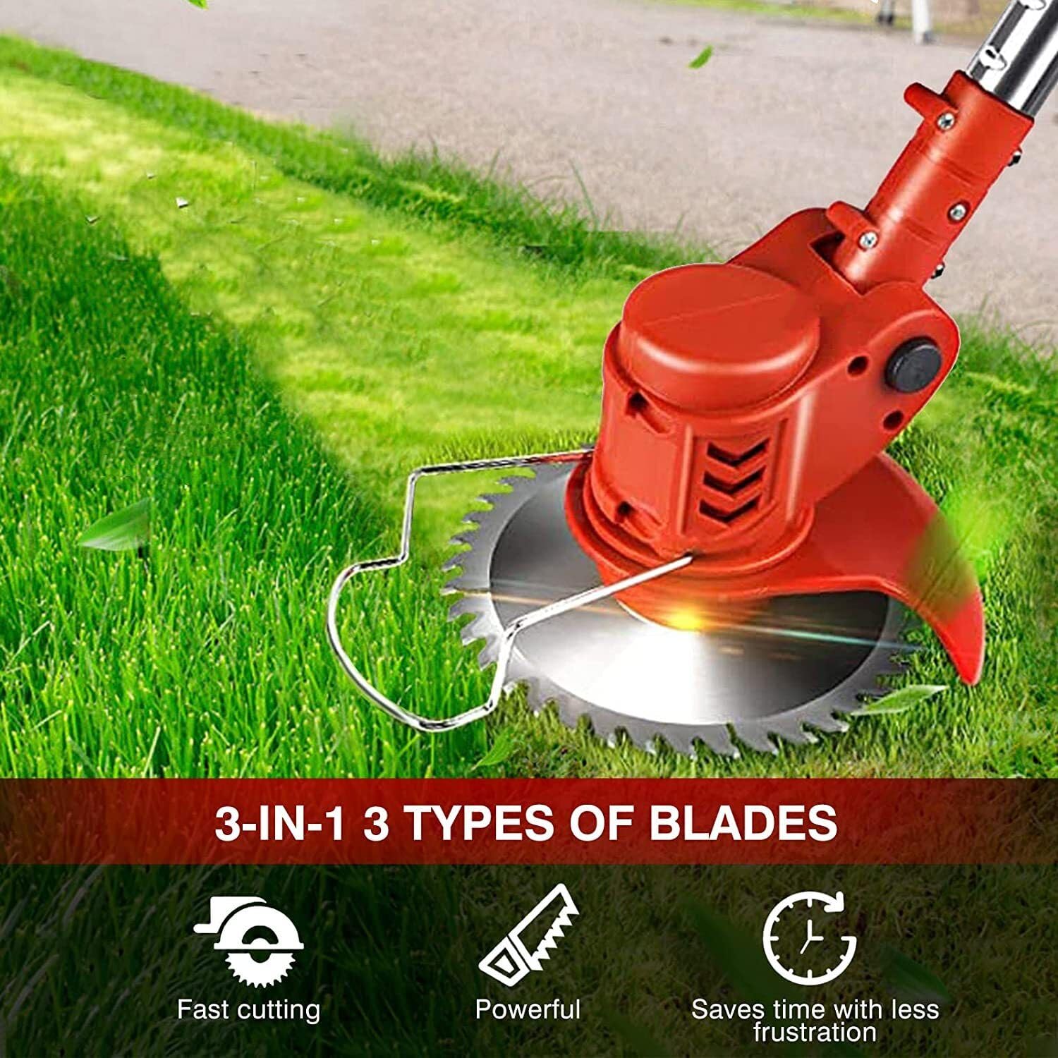 Weed Eater and Grass Trimmer Lawn Mower - Image 6