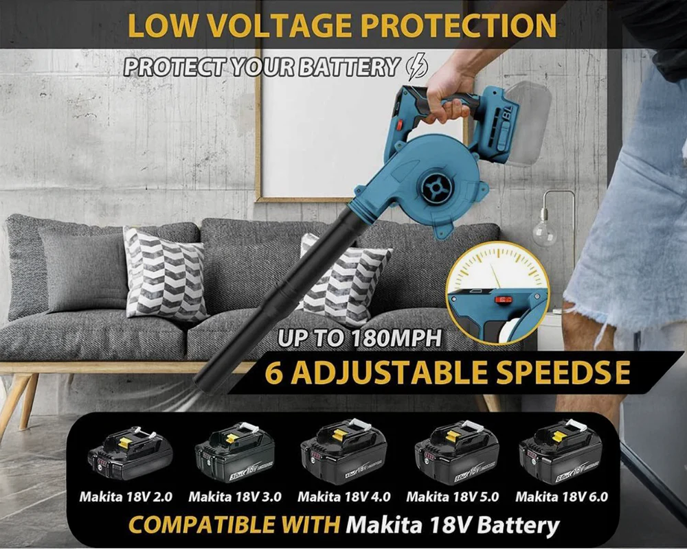 Leaf Blower for Makita Battery - Image 6
