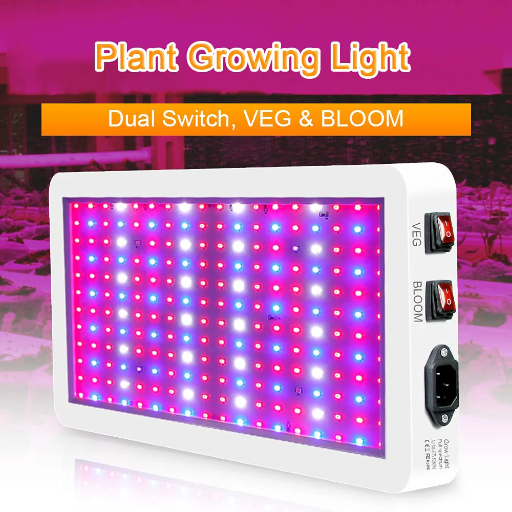 1000W Full Spectrum LED Grow Light – 216 LEDs - Image 6