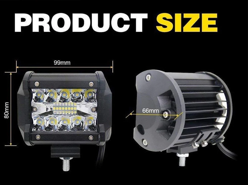 LED Spot Light Bar LED work light - Image 14