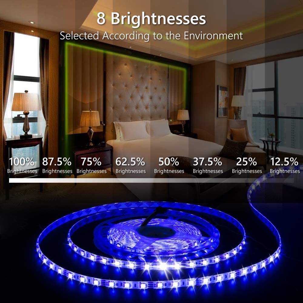 Led Strip Light Kit 5M 240Led 5050 Rgb With 44 Key Controller - Image 8